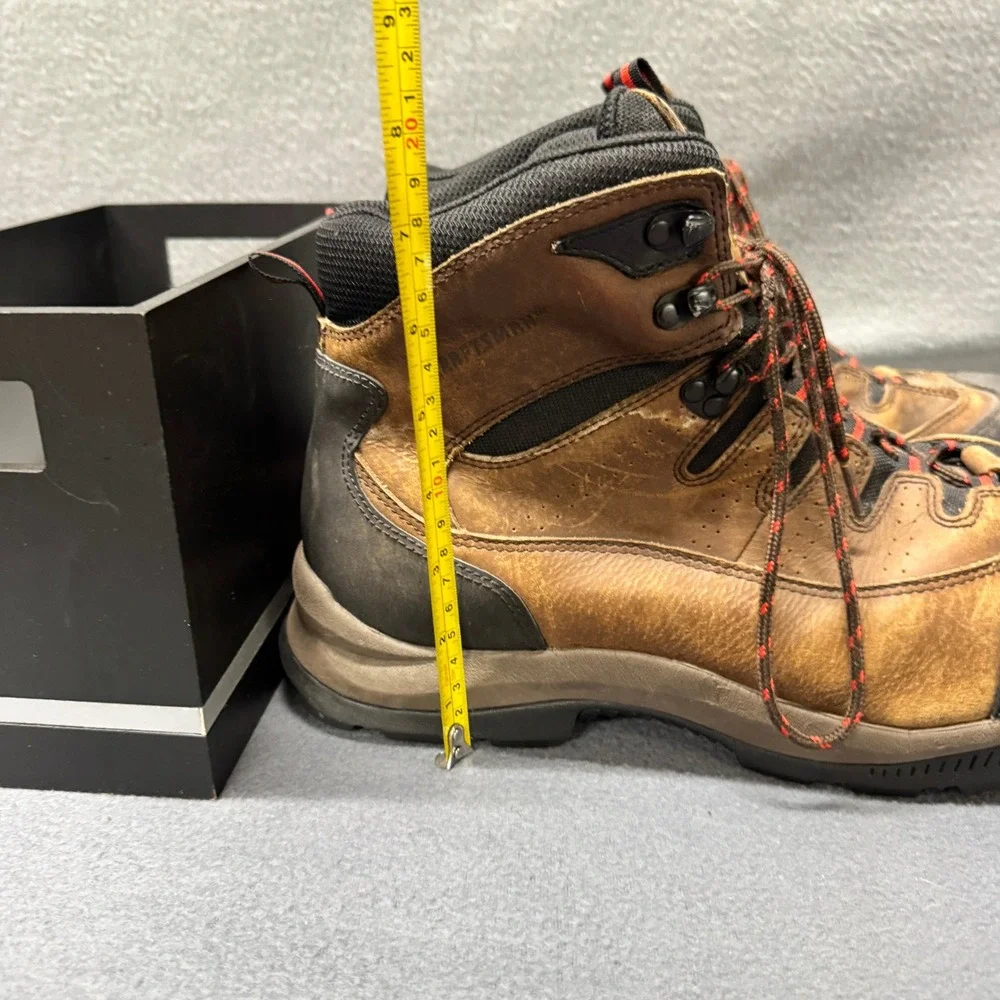 Craftsman Boots‎ Mens 13 D Safety Toe Hiker Brown Work Leather Utility